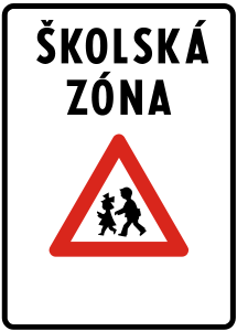 Školská zóna (vzor)
