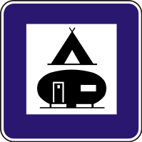 Táborisko pre stany a obytné prívesy