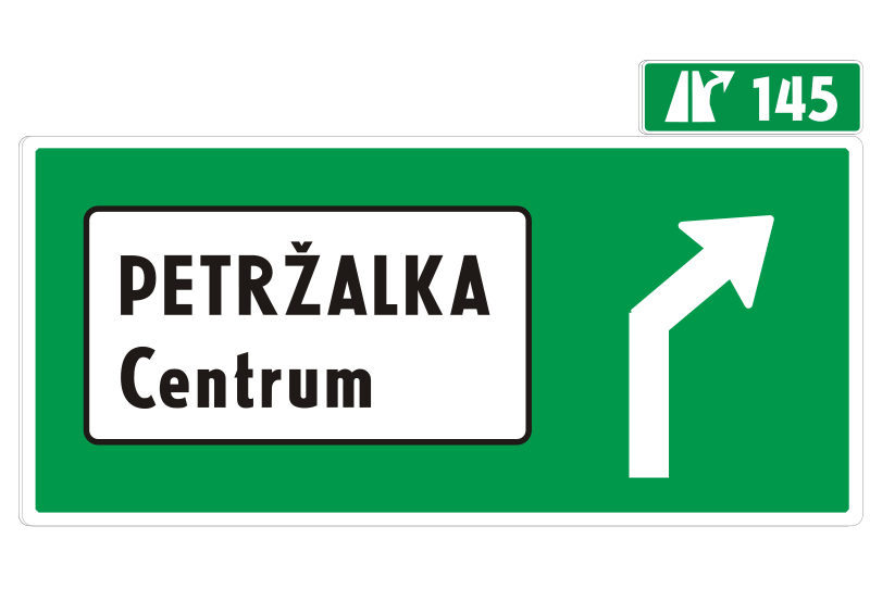 Návesť pred križovatkou