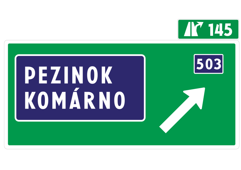 Návesť pred križovatkou